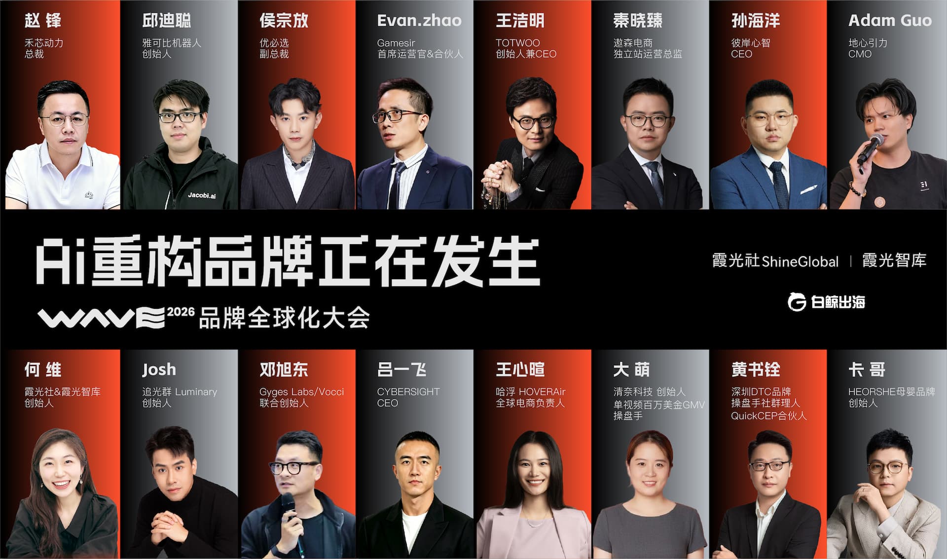 超30位重磅嘉宾集结，WAVE 2026品牌全球化大会亮点抢先看