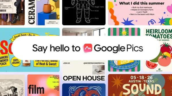 Try Google Pics: Easy image creation and editing in Google Workspace