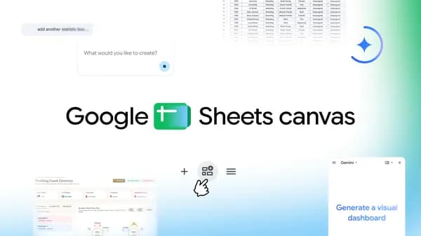 用Sheets画布让表格数据活起来
